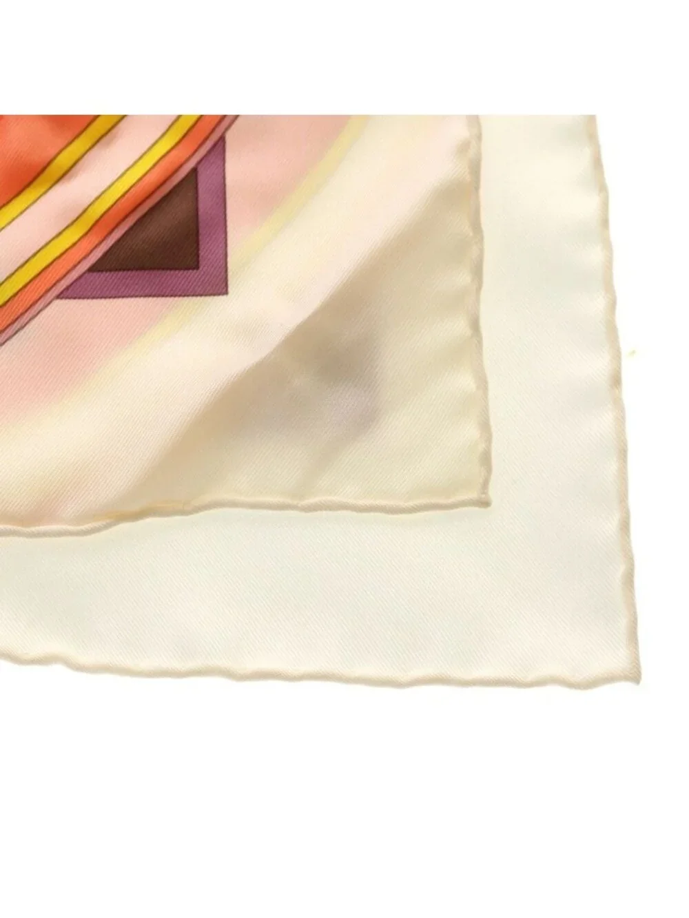 Hermes Carre 90 Silk Scarf Orange - Picture 3 of 6